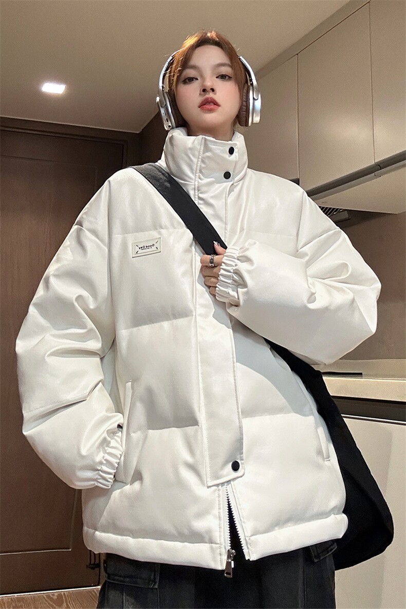 中性2026冬装港风皮棉衣冬季宽松棉服袄情侣加厚外套男S271-P128,男装棉衣,电商A233-1