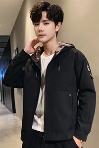男日系连帽夹克外套 5032-1_9023P65图片