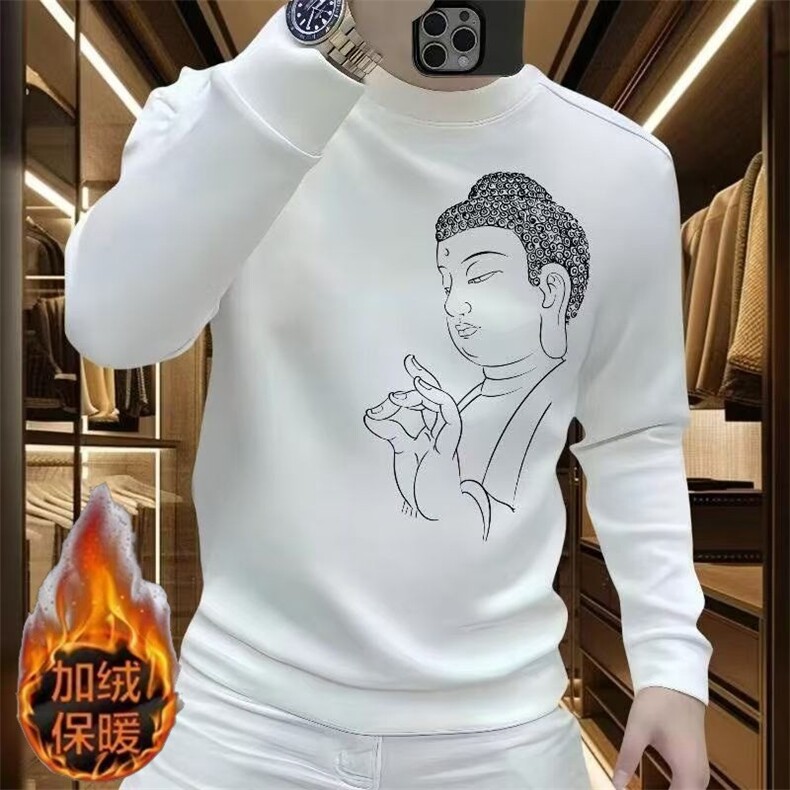 春秋冬华棉卫衣男女圆领宽松范学生情侣款韩版ins港风潮流上,男装卫衣,星座1210-1