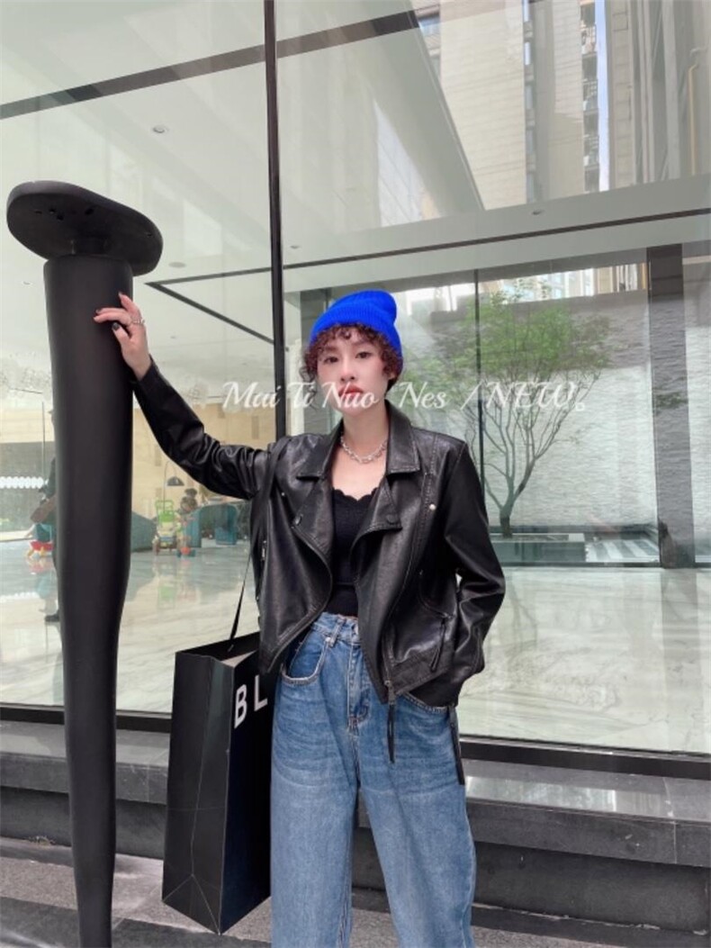 皮衣，女装皮衣，麦缇诺