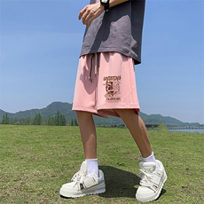 已注册直播抖音得物品质男中裤五分休闲运动短裤K385P35控48，男装牛仔裤，电商C408(原B339-1)