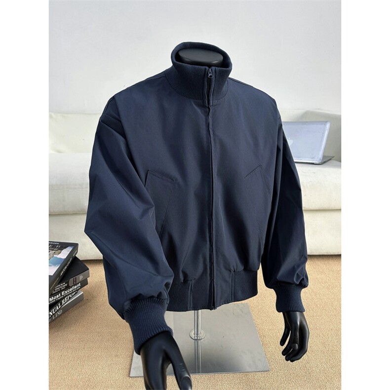 JK741-M-3XL-P45-现货-美式cleanfit短款飞行员夹克立领外套,男装夹克,星座1811B