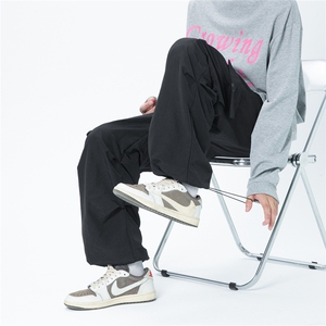 工装裤男款夏季美式痞帅伞兵冲锋裤直筒运动休闲长裤子图片