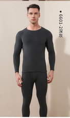 冬季男士保暖内衣套装加厚仿打底衫秋衣秋裤紧身长袖睡衣家居服，男装休闲裤，炳炬电商供货