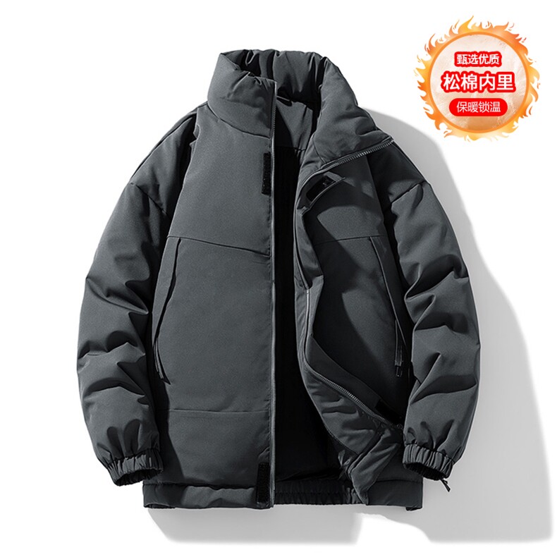 男士宽松防风防水加厚棉袄面包服DSA157B-M8808-TP65，鞋类箱包手腕包，电商A157B