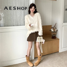 甜美蕾丝衫女中长款毛毛絮絮超仙打底衫洋气上衣年会节日高级感，女装蕾丝衫/雪纺衫，维壹