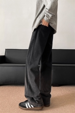 宽松直筒渐变色百搭时尚个性长裤日系Hiphop牛仔裤K619TP45控75，男装牛仔裤，电商A102B