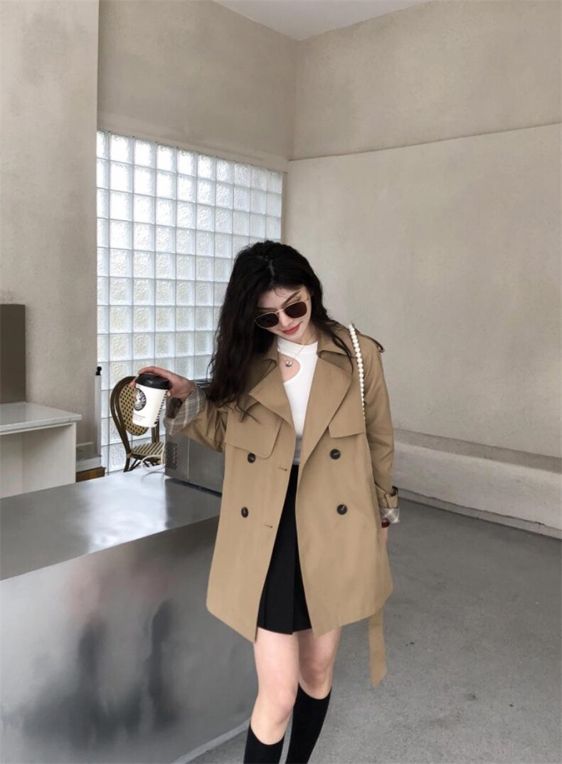 春夏新款风衣，女装风衣，潮衣坊(4F)