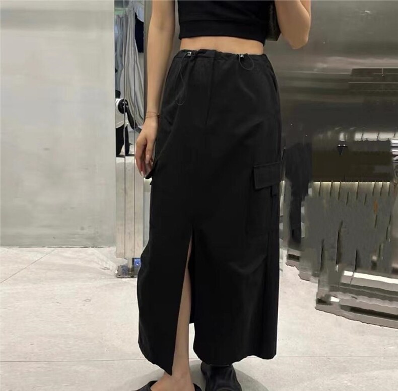 工装半裙，女装半身裙，卡薇尔
