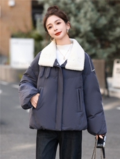 2025冬装新款保暖宽松派克羽绒服，女装羽绒服，鑫鑫格