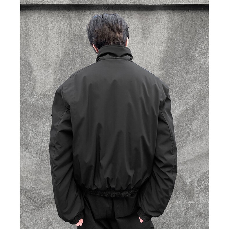 2026冬装飞行员夹克棉服厚外套男装冬季宽松立领棉衣S378特95,男装夹克,电商A233-1
