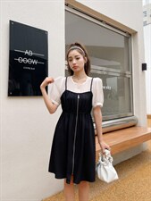 【现货】休闲连衣裙,女装连衣裙,巴黎魅影