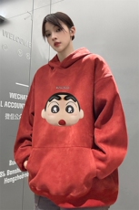 ！麂皮绒连帽卫衣直播品质重磅400克3D头印花JL7119-P45控78，男装卫衣，星座508（原C305）