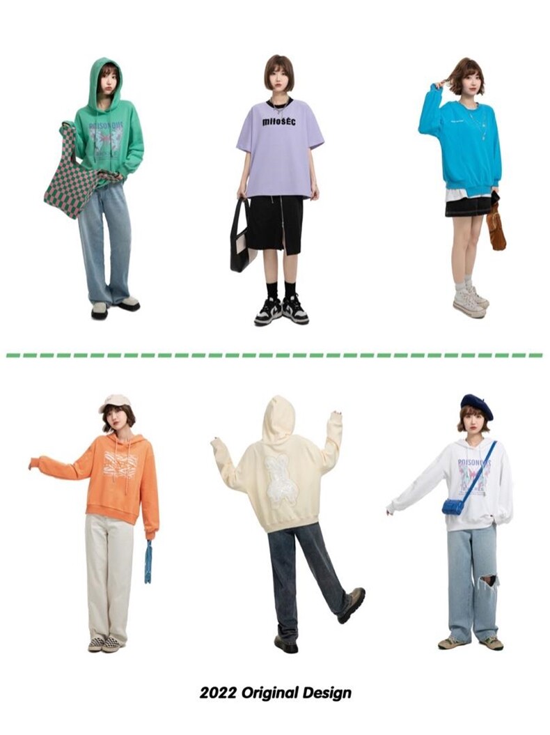 2022韩范儿小卫衣，女装卫衣/绒衫，生活舞台