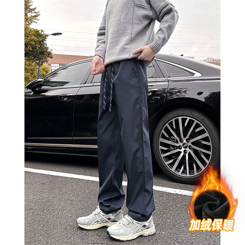 XK60015JR-P30加绒款秋冬季（抽绳版）高品质抖音小脚裤,男装卫衣,电商A178