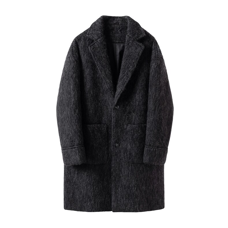 1长毛马海毛财阀羊毛呢长款大码M-5XL西装毛呢外套男FY77909P198，男装西服套装，星座226-2