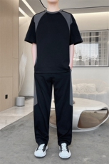短袖t恤男士夏季ins潮牌帅气百搭运动套装休闲搭配一套上衣服，男装T恤，星座1206（原A206）