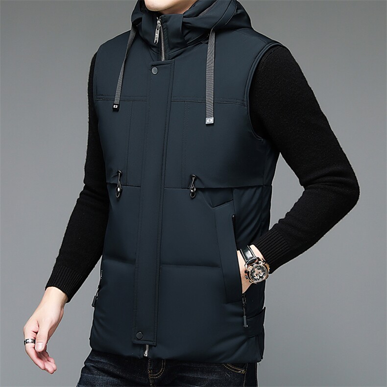 2022高品质冬装连帽羽绒服90鸭绒保暖马甲男士背QS1112-P190,男装羽绒服,星座1105-3