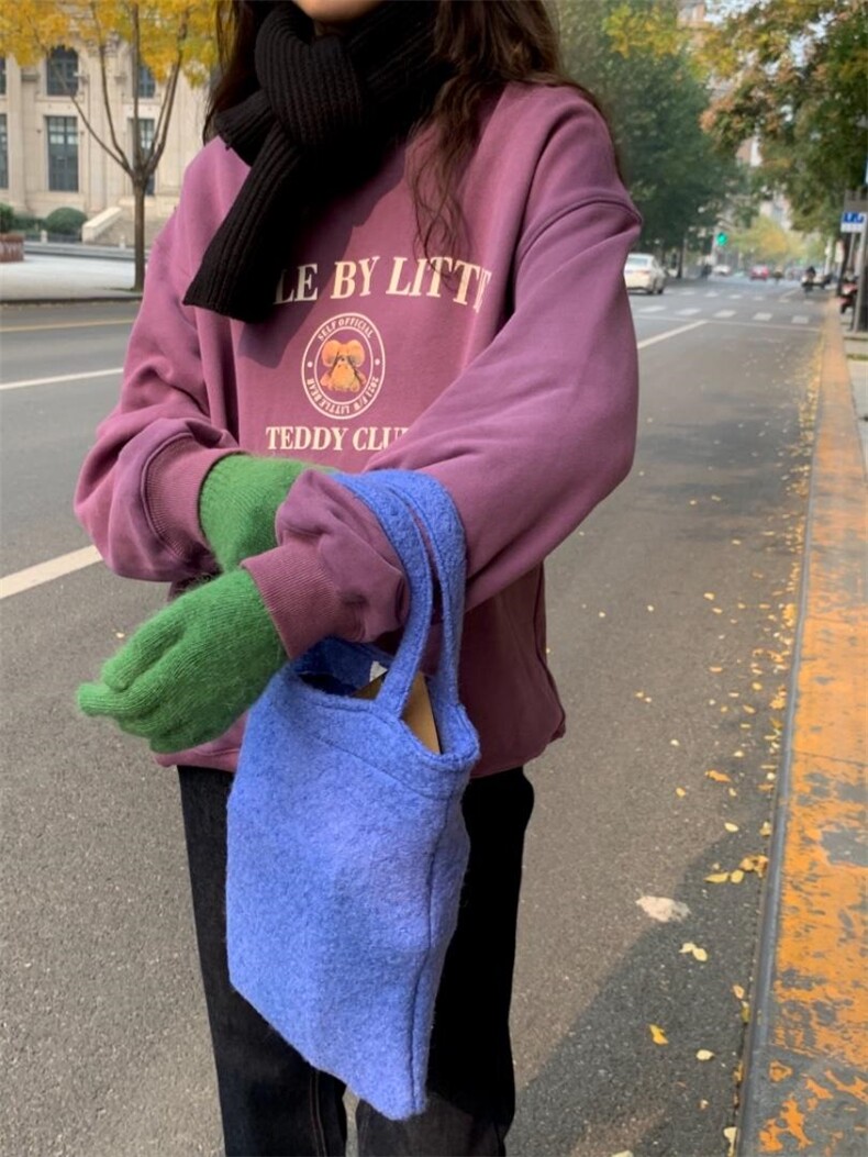 新加绒卫衣，女装卫衣/绒衫，miluroom