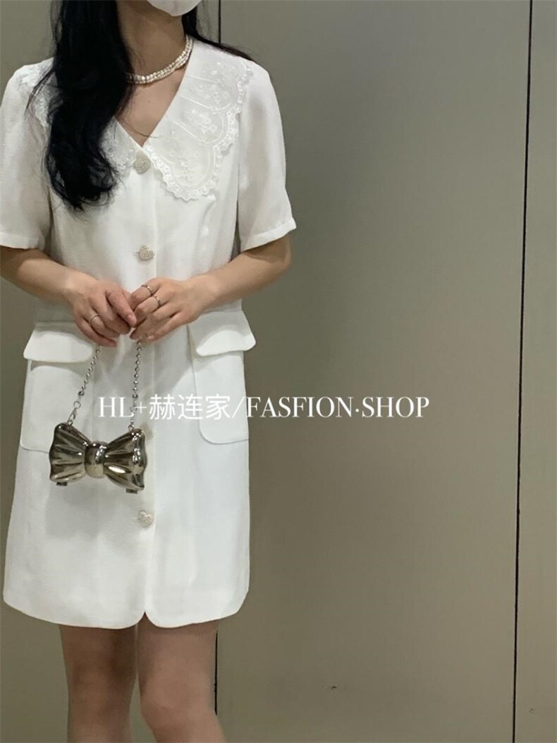 2022春夏新款小香连衣裙，女装连衣裙，HL+