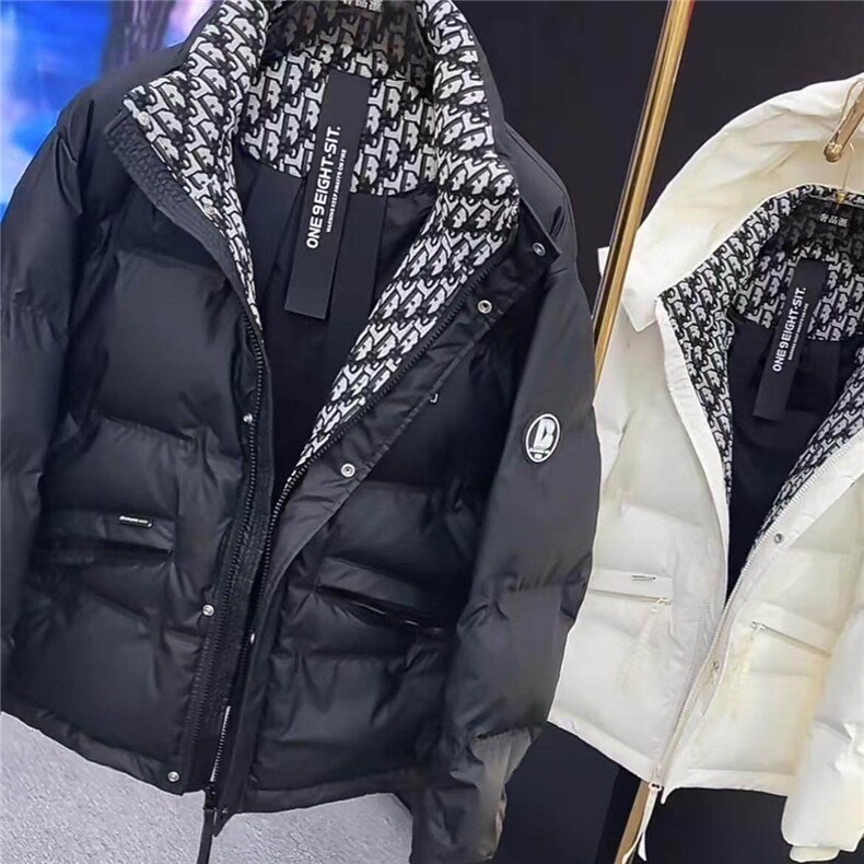 短款立领秋冬季潮流男装加厚高端保暖鹅绒服外套yrf560-TP235,男装羽绒服,电商A089-1