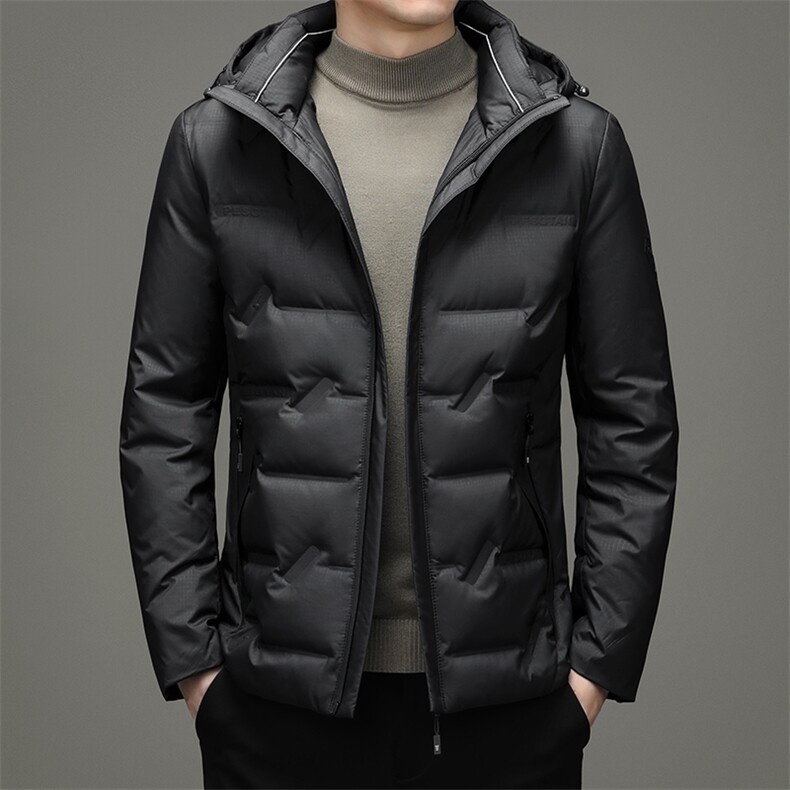 21冬季新款连帽可脱卸羽绒服男士休闲时尚外套男装SNDAF3330-P240,男装羽绒服,电商B212（原钱塘6029）