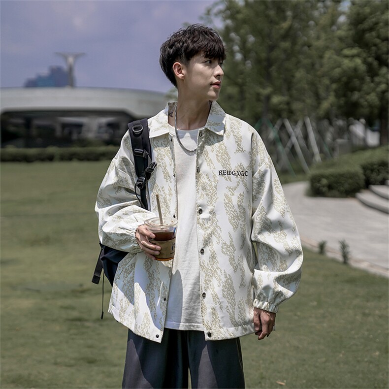 W664-P60 控78 聚酯纤维 夹克男外套图片