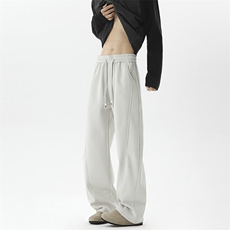 2025新款休闲垂感百搭宽松运动卫裤常规厚度街头现货K8306-P40，男装休闲裤，星座512-3