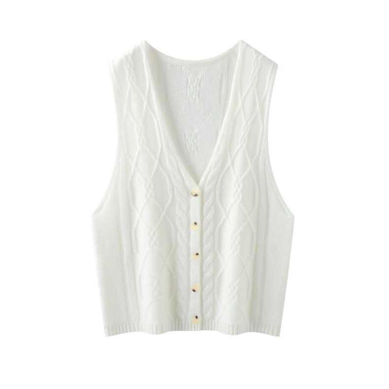 2025年秋季时尚百搭通勤简约休闲马甲，女装马甲，暮山羊绒