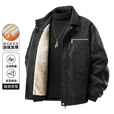 黑色加绒加厚