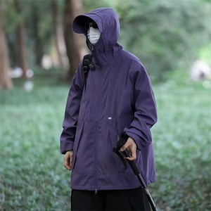 美式冲锋衣外套潮牌男夹克春秋新款户外 J7004 P63图片
