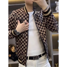 (网络图慎用有大货)小标轻奢夹克休闲立领外套313B-JK2540-P100，男装夹克，星座313B
