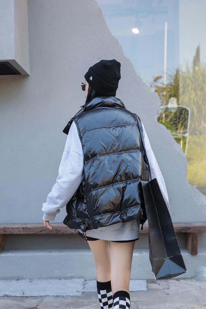 冬装新款羽绒马甲现货，女装马甲，汐悦