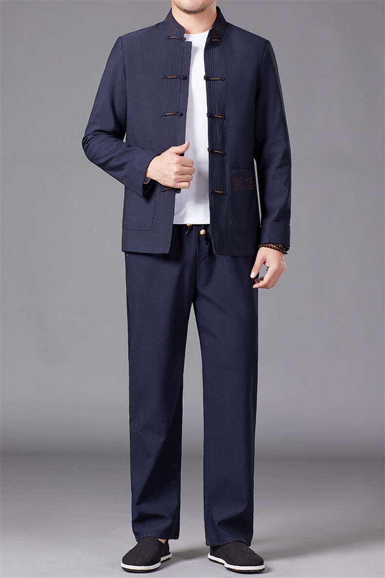 BAMJ-7108R钱塘2020-2中年男士春秋商务休闲简约套装货稳P235,男装休闲套装,钱塘207-2