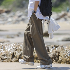 裤子男款夏季薄款速干工装裤直筒运动休闲宽松长裤K190-P40，男装工装外套，星座308B-2