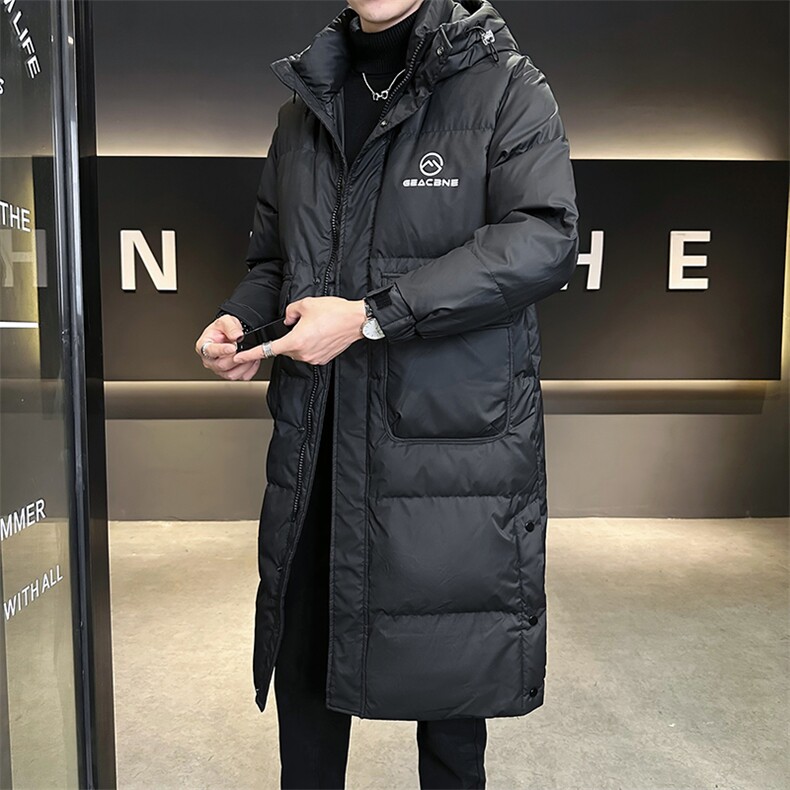 长款男冬季2025新款连帽加厚防寒服外套 A313-8808-P285图片