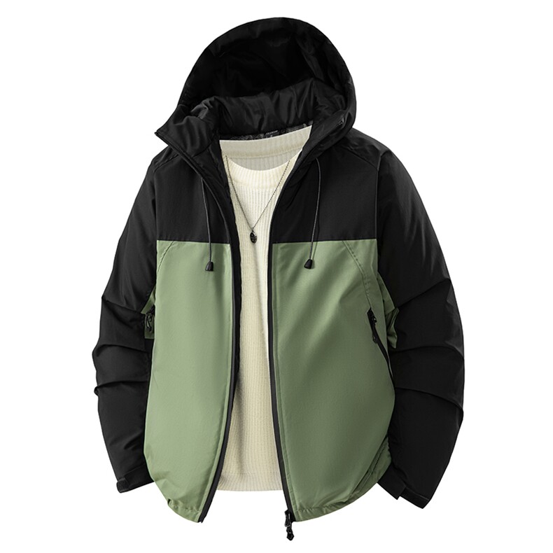 1018-MY754-P62冬季新款棉衣防水防风防静电石墨烯加热内里冲锋衣，男装夹克，星座1018