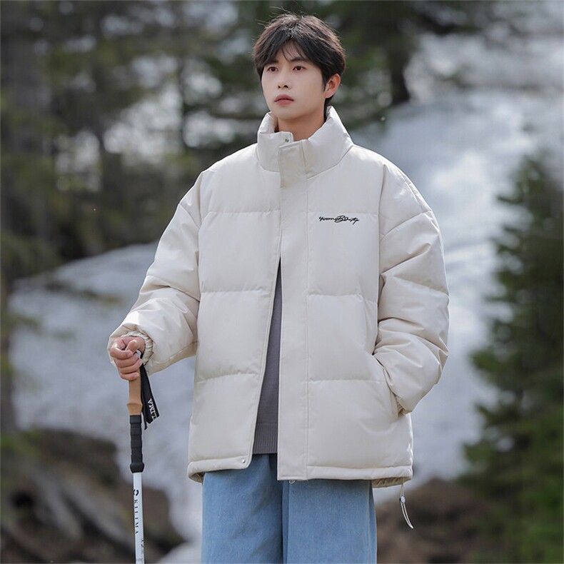 现货抖音得物可供视频冬季三防加厚羽绒棉衣外套面包棉服81136，男装棉衣，电商A486