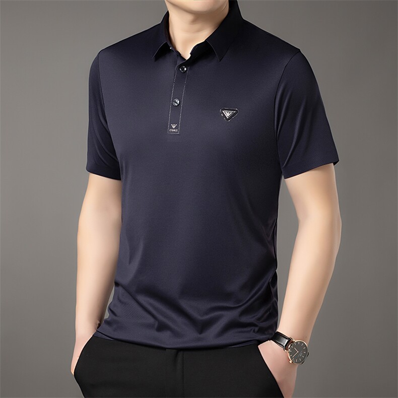 MJ825男士2023年夏季新款T恤男短袖商务休闲汗衫体恤男P56图片