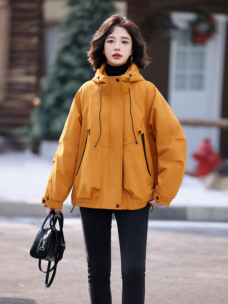 现货现货派克羽绒服女短款冬季2024新款宽松欧货冲锋衣外套现货！,女装羽绒服,一安秀