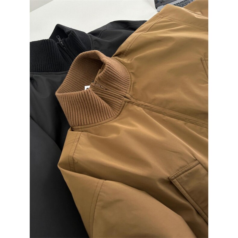 MF06-特P90美式高街立领棒球棉服飞行夹克棉衣短款外套男,男装夹克,电商B327