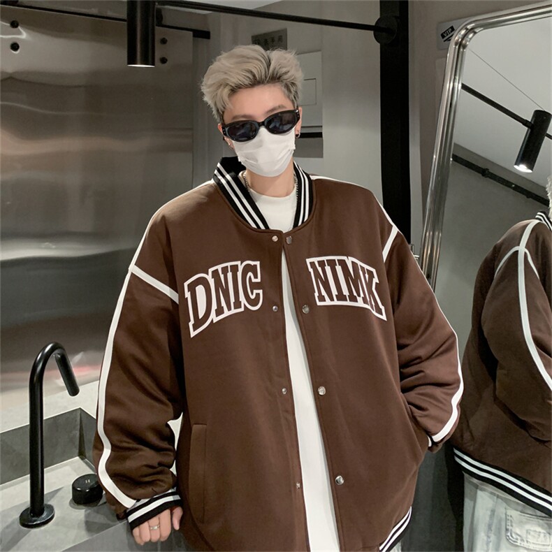 B359-WH8810-特P88限价129高品质加厚夹棉棒球服男生外套机车棉衣,男装夹克,电商B359