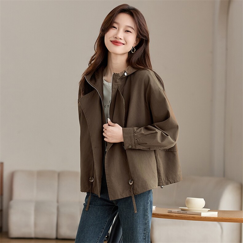 现货纯棉派克服,女装派克服,韩派