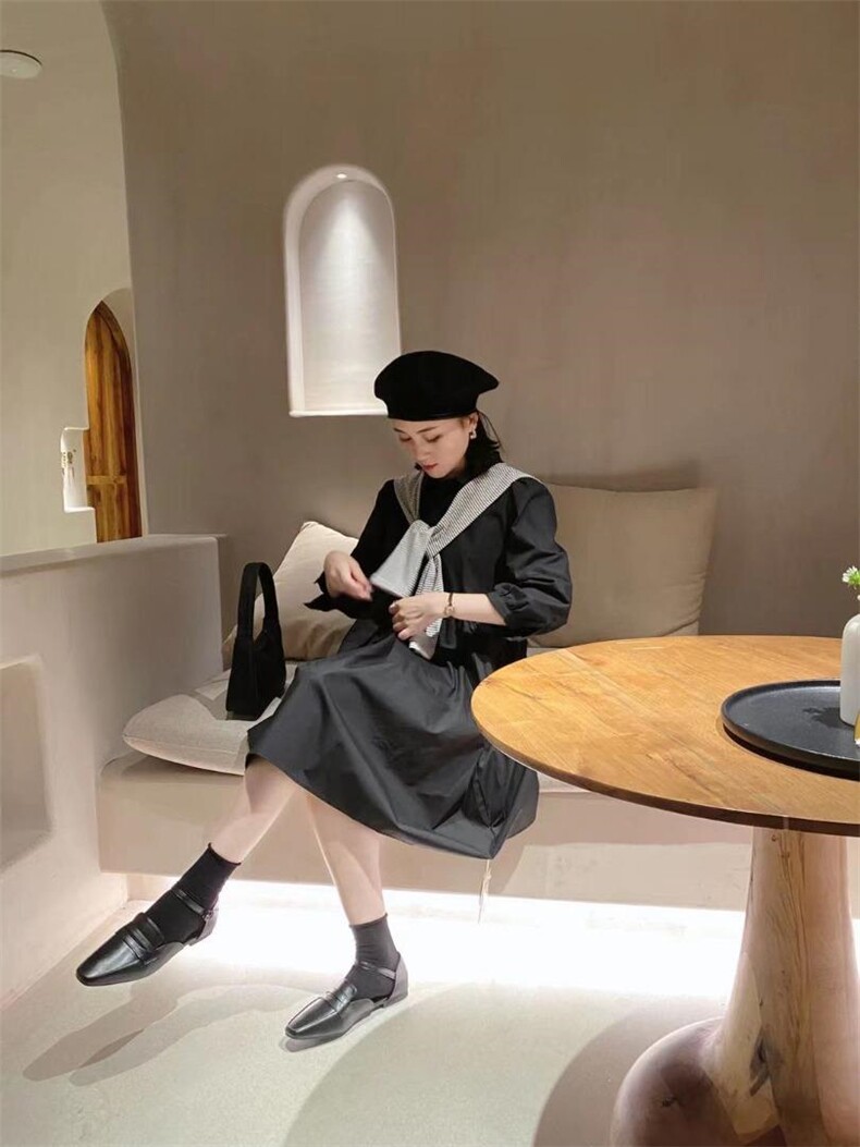 宽松衬衫裙，女装衬衫，Balance Studio