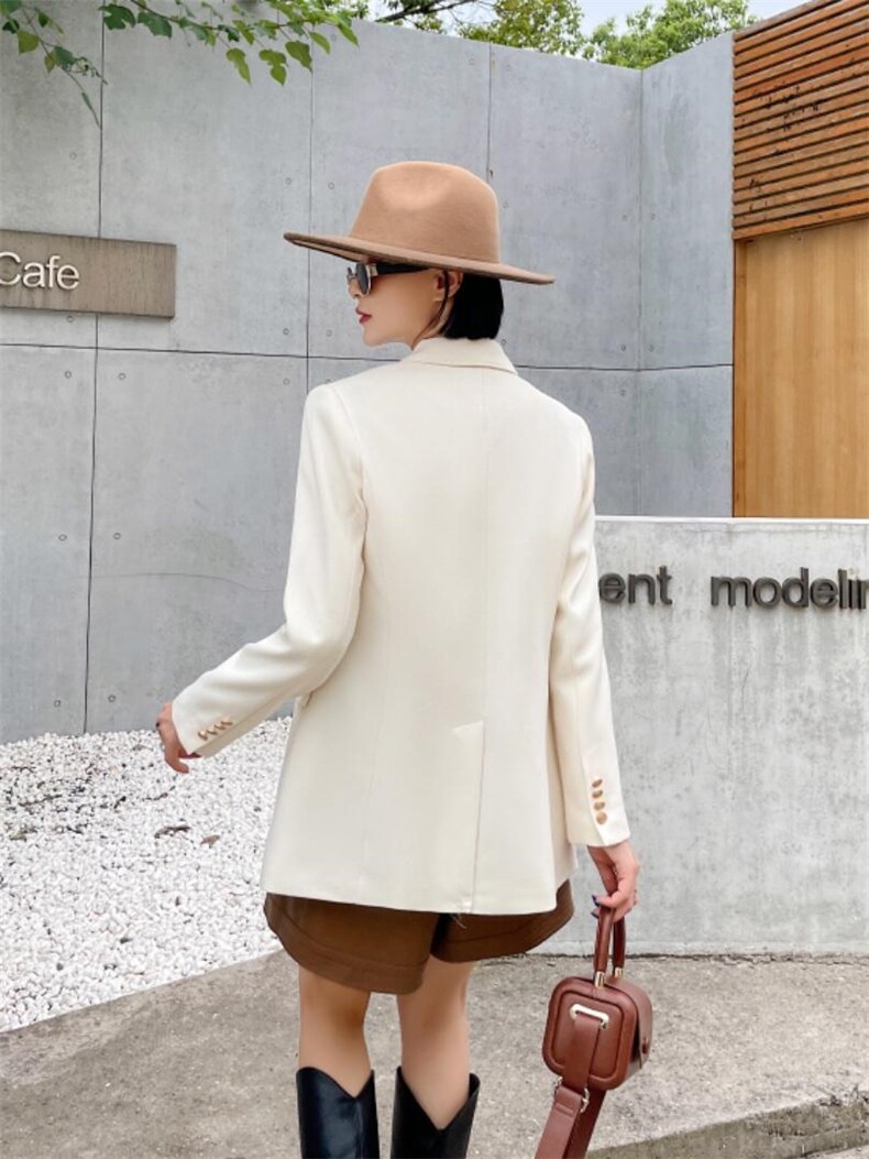 现货金纺西装上市，女装西装，秋水伊人