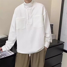 小众宽松衬衫男女款秋季新款复古休闲百搭长袖上衣C441，男装衬衫，星座1116A（原606A-3）