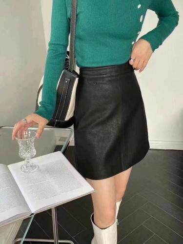 简单款百搭皮裙，其它，欧妮卡蒂蔓