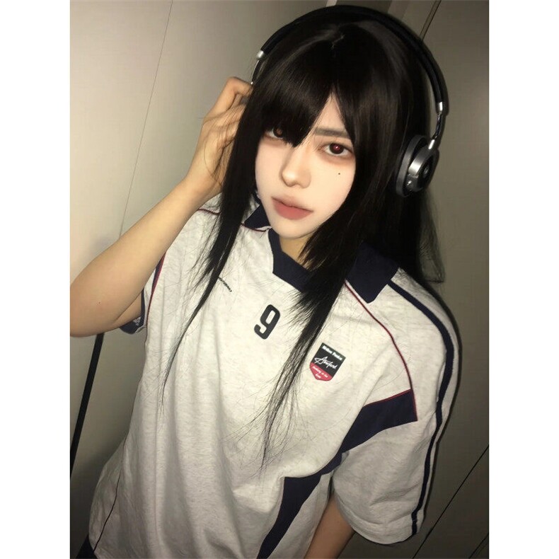 【有货】BK912CC-特P40撞色运动风polo领短袖t恤男女,男装T恤,星座1007（原301D）