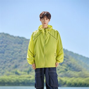 UPF50+有报告 凉感轻薄透气宽松大码潮流防晒服 DQC658-P48，男装防晒衣，电商B306