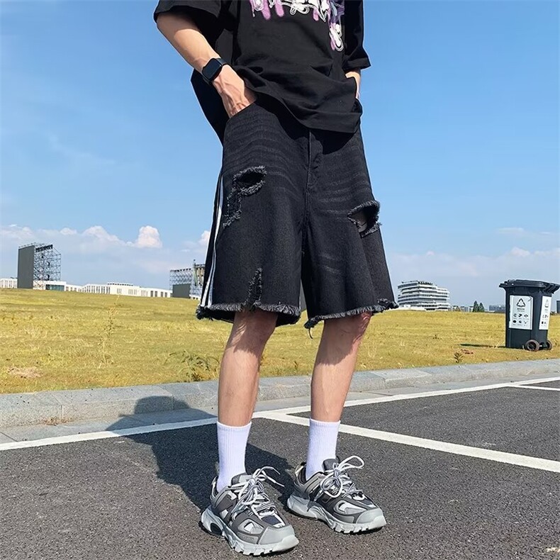 青春流行ins男直筒水洗牛仔裤H219P40,男装牛仔裤,星座1116-2